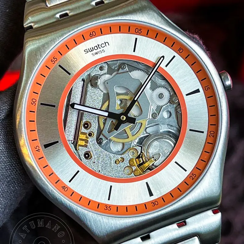 Swatch Essence Of Spring Ultra Thin Swiss Quartz Men's Watch- SS07S144G